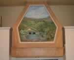 Kitchen Hood Tuscan Mural